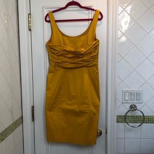 Moschino Cheap and Chic Mustard Sheath Dress